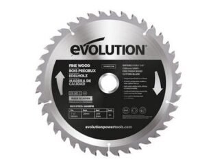 Evolution Fine Wood Mitre/Table Saw Blade 185 x 20mm x 40T (0849713090867) EVLFW185TC40