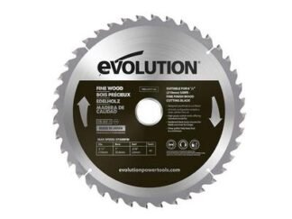 Evolution Fine Wood Mitre/Table Saw Blade 210 x 25.4mm x 40T (0849713090904) EVLFW210TC40