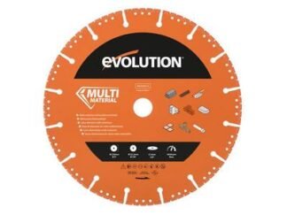 Evolution Multi-Material Diamond Demolition Disc Cutter Blade 230 x 22.2mm (0849713091581) EVLMD230SEGC