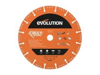 Evolution Multi-Material Diamond Demolition Disc Cutter Blade 255 x 22.2mm (0849713091598) EVLMD255SEGC
