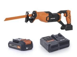 Evolution R150RCP-Li EXT Reciprocating Saw 18V 1 x 2.0Ah Li-ion (0849713095831) EVLR150RCP2