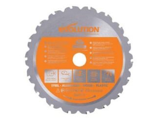 Evolution Multi-Material Saw Blade 165 x 20mm x 18T (0849713075918) EVLR165T18CS