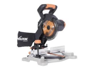 Evolution R185CMS-Li EXT Compound Mitre Saw 18V Bare Unit (0849713042644) EVLR185CMSN