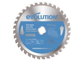 Evolution Thin Steel Cutting Circular Saw Blade 180 x 20mm x 36T (0849713000415) EVLS1802036