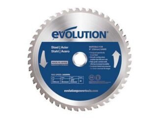 Evolution Mild Steel Cutting Circular Saw Blade 230 x 25.4mm x 48T (0849713000453) EVLS2302548