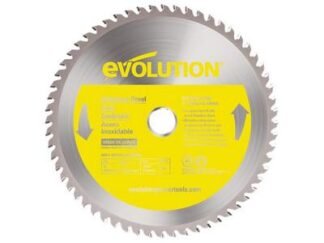 Evolution Stainless Steel Cutting Circular Saw Blade 230 x 25.4mm x 60T (0849713000477) EVLSS2302560