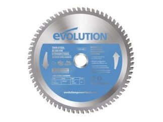 Evolution Thin Steel Cutting Circular Saw Blade 185 x 20mm x 68T (0849713090843) EVLT185TC68C