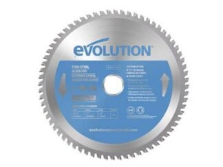 Evolution Thin Steel Cutting Circular Saw Blade 210 x 25.4 x 68T (0849713090959) EVLT210TC68C