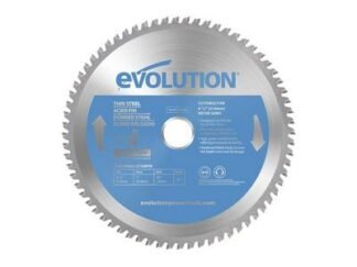 Evolution Thin Steel Cutting Mitre Saw Blade 210 x 25.4mm x 68T (0849713090898) EVLT210TC68M