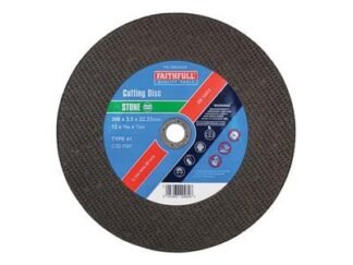 Faithfull Stone Cut Off Disc 300 x 3.5 x 22.23mm (5023969204826) FAI3003522S