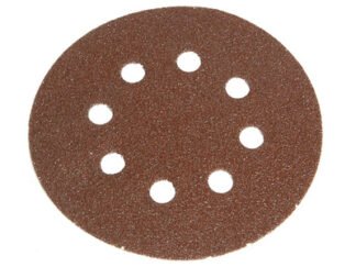 Faithfull Hook & Loop Sanding Disc DID2 Holed 150mm 2 Very Fine (Pack 5) (5023969246451) FAIADHL150VF