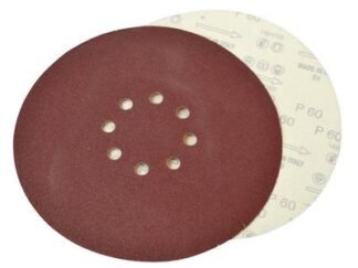 Faithfull Dry Wall Sanding Disc for  Machines 225mm Assorted (Pack 10) (5023969320083) FAIADRYDISCV
