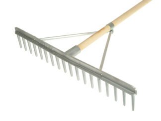 Faithfull Aluminium Landscape Rake Complete With Handle (5023969218816) FAIALR