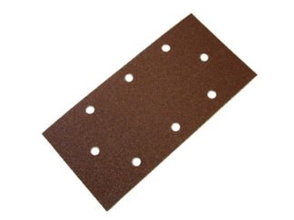 Faithfull 1/3 Sanding Sheet B/D Hook & Loop Holed Assorted (Pack 5) (5023969256665) FAIAOTSBDHL