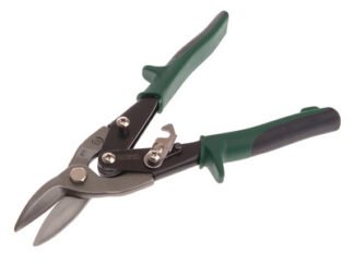 Faithfull Green Compound Aviation Snips Right Cut 250mm (10in) (5023969210308) FAIAS10G