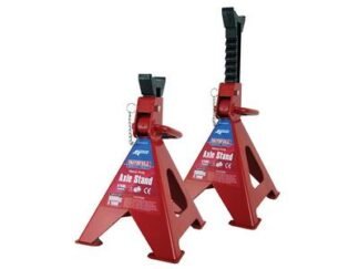 Faithfull Axle Stands Quick Release Ratchet Adjustment 6000kg (5023969297569) FAIAUAXLE6