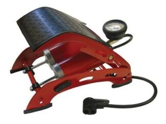 Faithfull Foot Pump Double Cylinder with Gauge (5023969301020) FAIAUFPUMP2