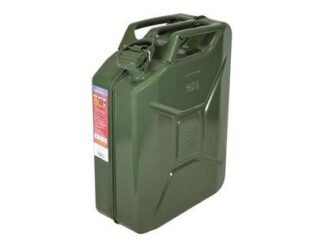 Faithfull Green Jerry Can - Metal 20 litre (5023969308272) FAIAUJERRY20