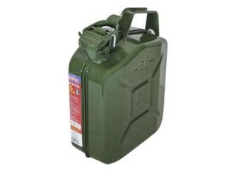 Faithfull Green Jerry Can - Metal 5 litre (5023969311081) FAIAUJERRY5