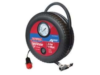 Faithfull Low Volume Tyre Inflator 12V (5023969300924) FAIAUTYINFLO