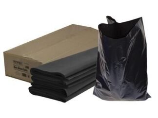 Faithfull Heavy-Duty Black Refuse Sacks (Pack 100) (5023969000442) FAIBAGREF100