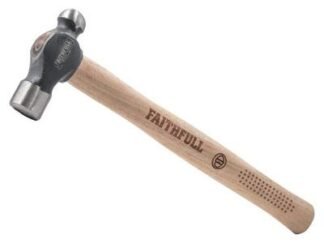 Faithfull FSC Hickory Ball Pein Hammer 227g (1/2lb) (5023969010663) FAIBPH8FSC