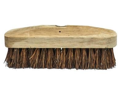 Faithfull Deck Scrub Stiff Broom Head 225mm (9in) (5023969267524) FAIBRBASS9