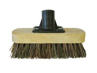 Faithfull Deck Scrub Broom Head 175mm (7in) Threaded Socket (5023969286303) FAIBRDECKSCR