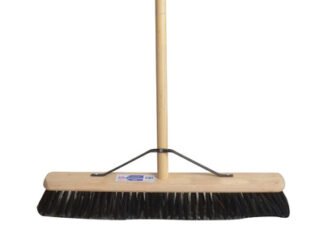 Faithfull PVC Broom with Stay 600mm (24in) (5023969278056) FAIBRPVC24H