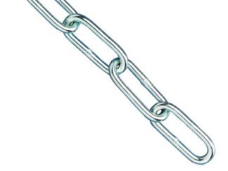 Faithfull Zinc Plated Chain 5mm x 2.5m - Max. Load 160kg (5023969255835) FAICHCUT50Z