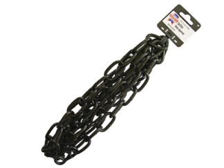 Faithfull Black Japanned Chain 6.0mm x 2.5m - Max. Load 250kg (5023969255842) FAICHCUT60B