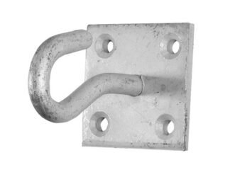 Faithfull Hook On Plate - Galvanised (5023969277882) FAICHGHOOK
