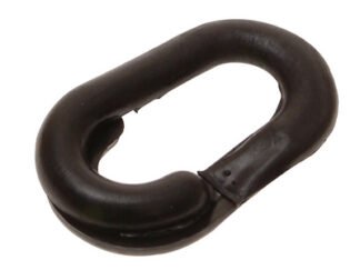 Faithfull Plastic Joining Links 8mm Black (Pack 4) (5023969262048) FAICHPJLB
