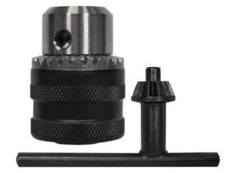 Faithfull Chuck & Key 10mm Capacity 3/8 x 24 UNF (5023969252131) FAICHUCK38
