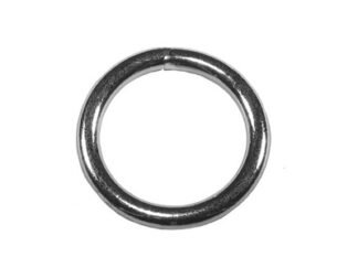 Faithfull Zinc Plated Welded Rings 6mm (Pack 4) (5023969259581) FAICHWR60