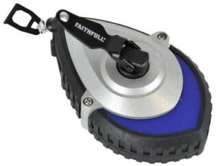 Faithfull Aluminium Chalk Line 30m (5023969320137) FAICL3061