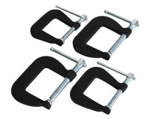 Faithfull Forged Mini Clamp Set, 4 Piece (5023969317915) FAICLAMPSET4