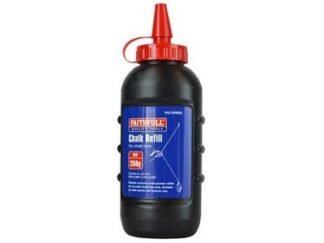 Faithfull Chalk Powder Red 250g (5023969212111) FAICPRED