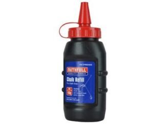 Faithfull Chalk Powder Red 113g (5023969320151) FAICPRED4OZ