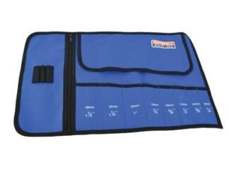 Faithfull 8 Pocket Chisel Roll 32 x 50cm (5023969001005) FAICR8