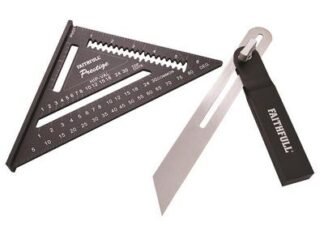 Faithfull CNC Sliding Bevel & Quick Square Set (5023969010571) FAICSQSB
