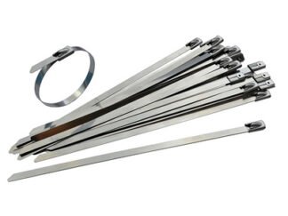 Faithfull Stainless Steel Cable Ties 7.9 x 680mm (Pack 50) (5023969310640) FAICT68079SS