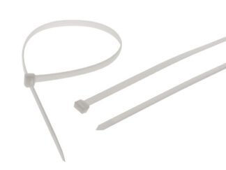 Faithfull Heavy-Duty Cable Ties White 9.0 x 600mm (Pack 10) (5023969267371) FAICT600WHD