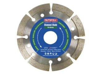 Faithfull Professional Diamond Blade 115 x 22mm (5023969305929) FAIDB115PRO