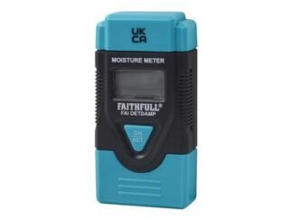 Faithfull Damp & Moisture Meter LCD Display (5023969299662) FAIDETDAMP