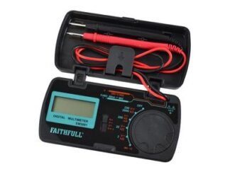 Faithfull Pocket Portable Multimeter (5023969001210) FAIDETPOCKET