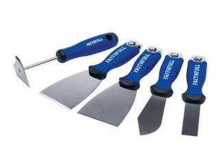 Faithfull Soft Grip Decorating Tool Kit, 5 Piece (5023969000299) FAIDIYKIT5