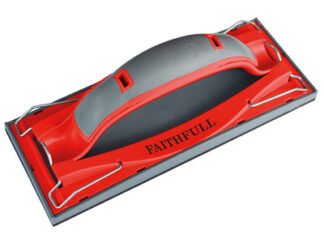 Faithfull Drywall Quick Grip Hand Sander 223 x 85mm (8.3/4 x 3.1/3in) (5023969310220) FAIDWHAND