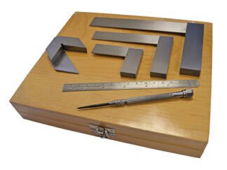 Faithfull Engineers Marking & Measuring Set, 6 Piece (5023969307770) FAIESMEASURE