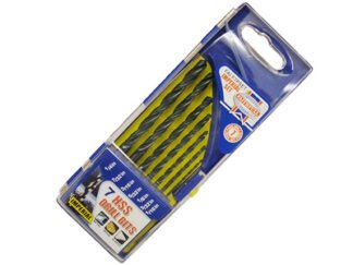 Faithfull HSS Drill Bit Set of 7 1/16-1/4 x 1/32 (5023969207445) FAIF7PSET